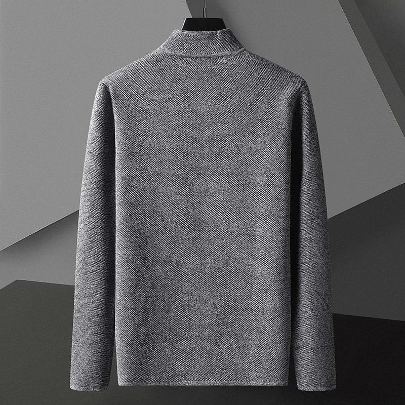 GIULIANO™ | Textured Zip-Knit