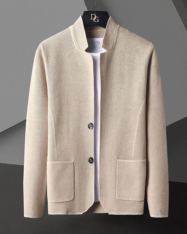 GIULIANO™ | Textured Zip-Knit