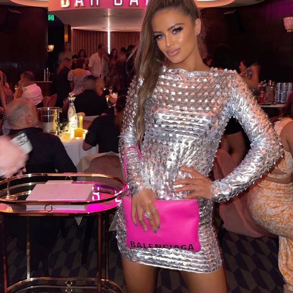 SELENE™ | Sculpted Evening Mini Dress