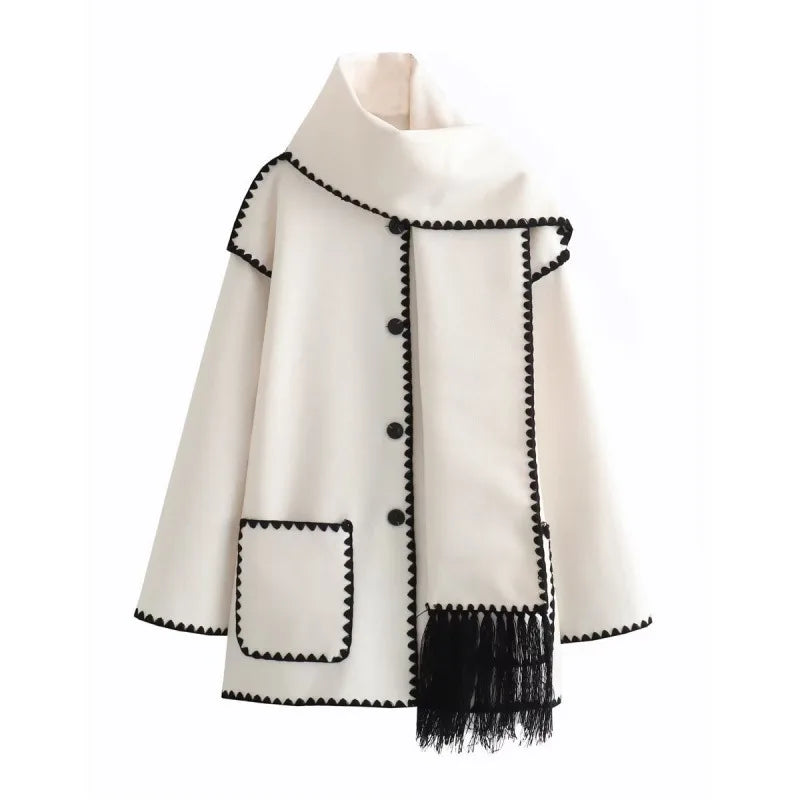 EVREUX™ | Scarf Coat