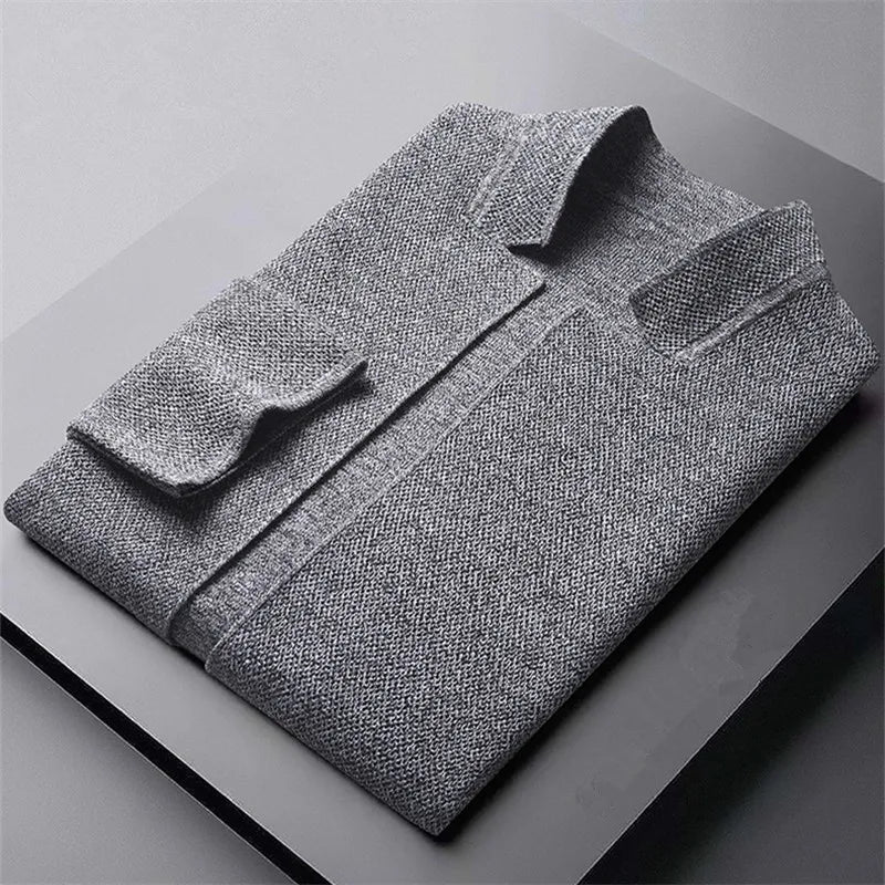 GIULIANO™ | Textured Zip-Knit