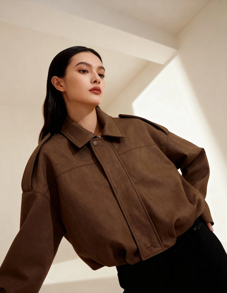 PALERMO™ | Suede Bomber Jacket