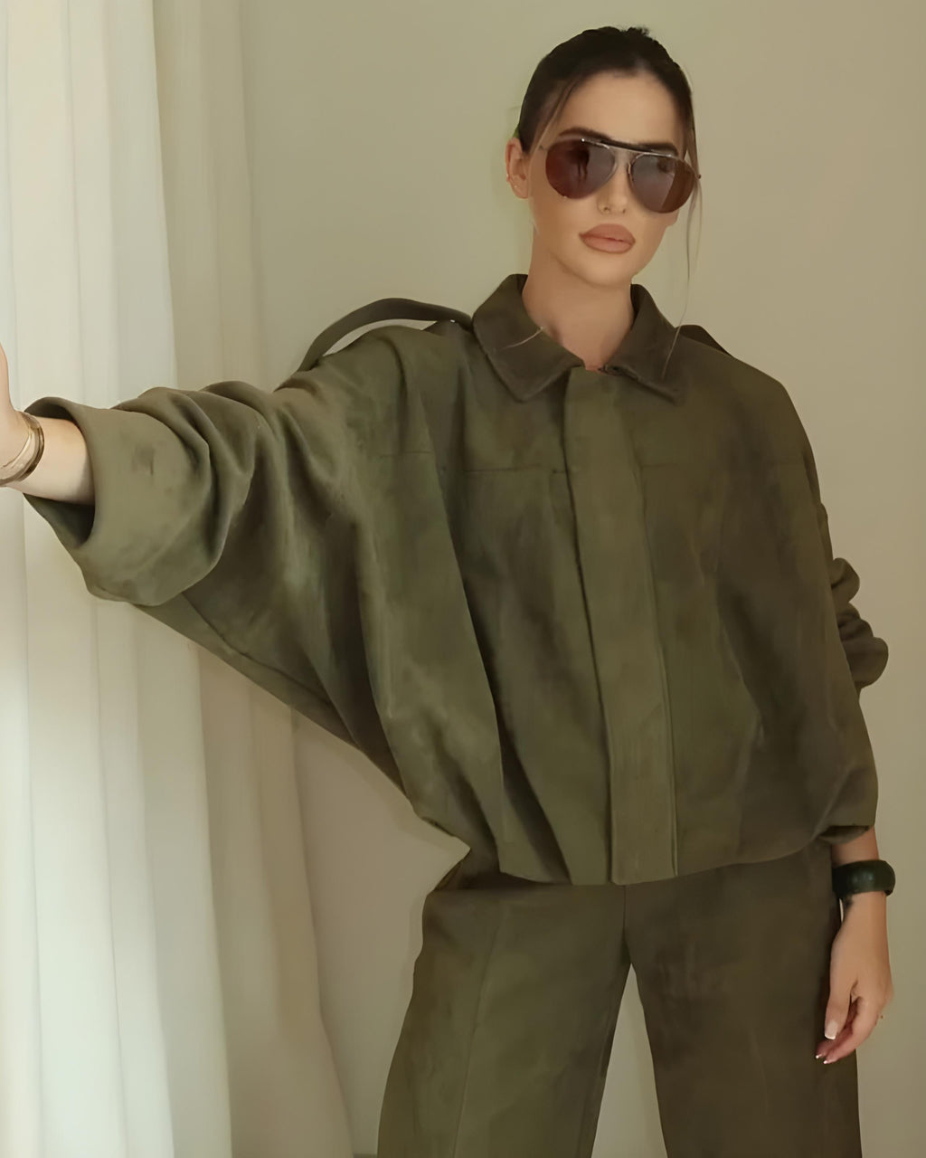 PALERMO™ | Suede Bomber Jacket