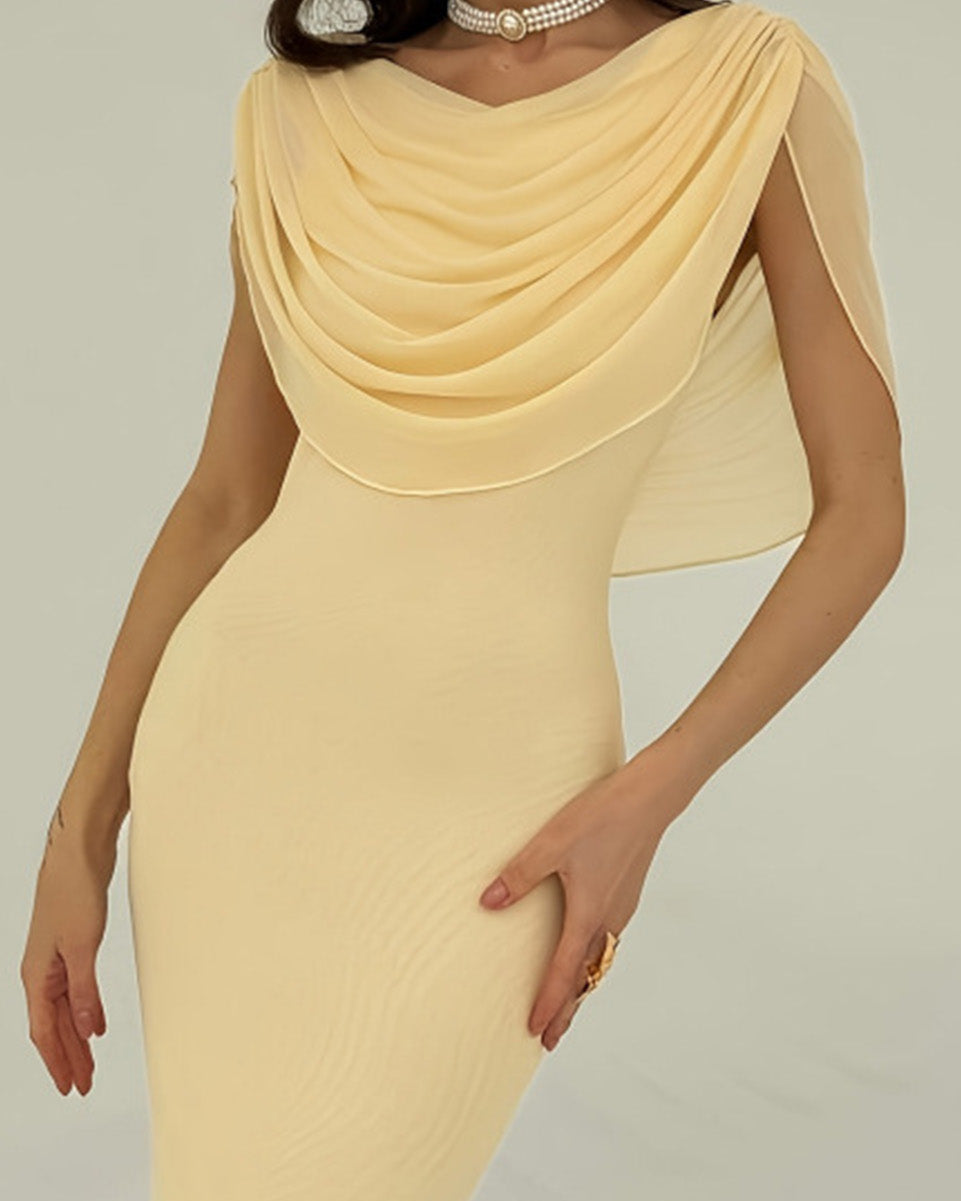SOLÉA™ | Cowl Neck Maxi Dress